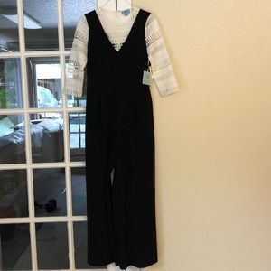 Black and White Jumpsuit